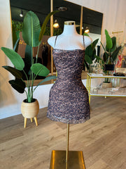 Mini Leopard Print dress