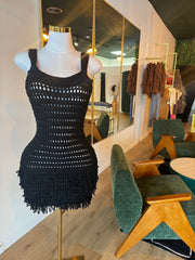 Black Knit Dress