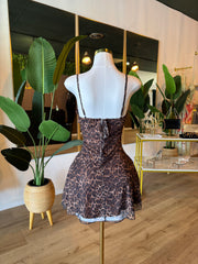 Mini Leopard Print dress