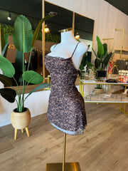 Mini Leopard Print dress
