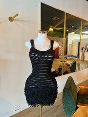Black Knit Dress